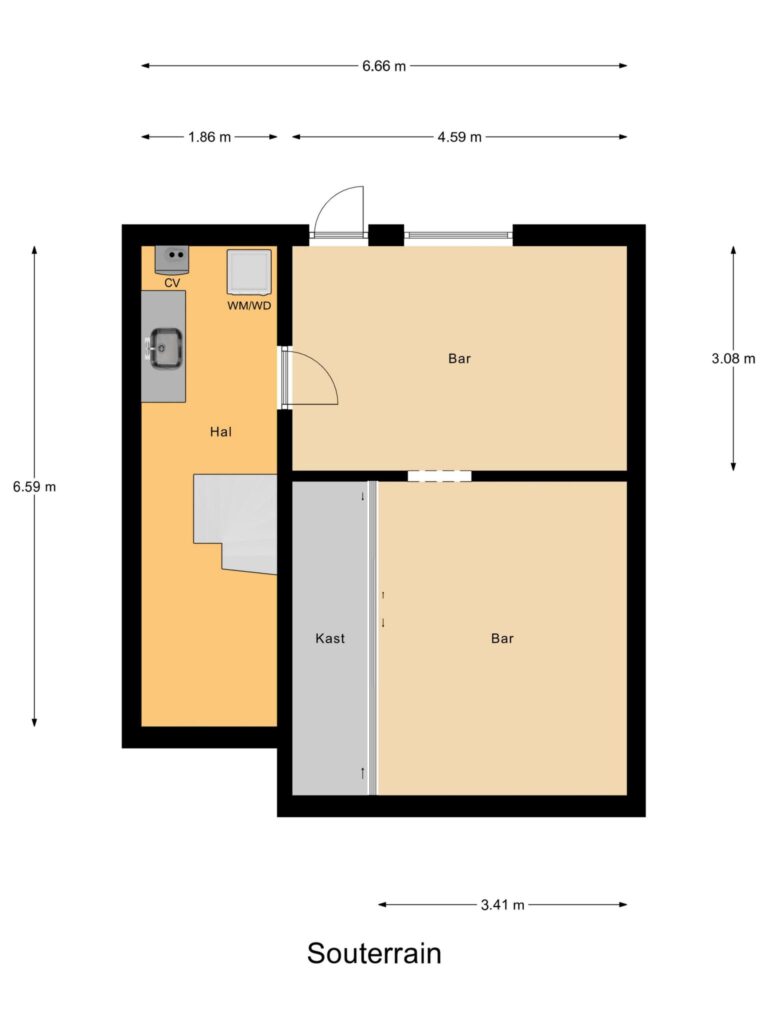 Waddinxveen – Zuidkade 93 – Plattegrond 4