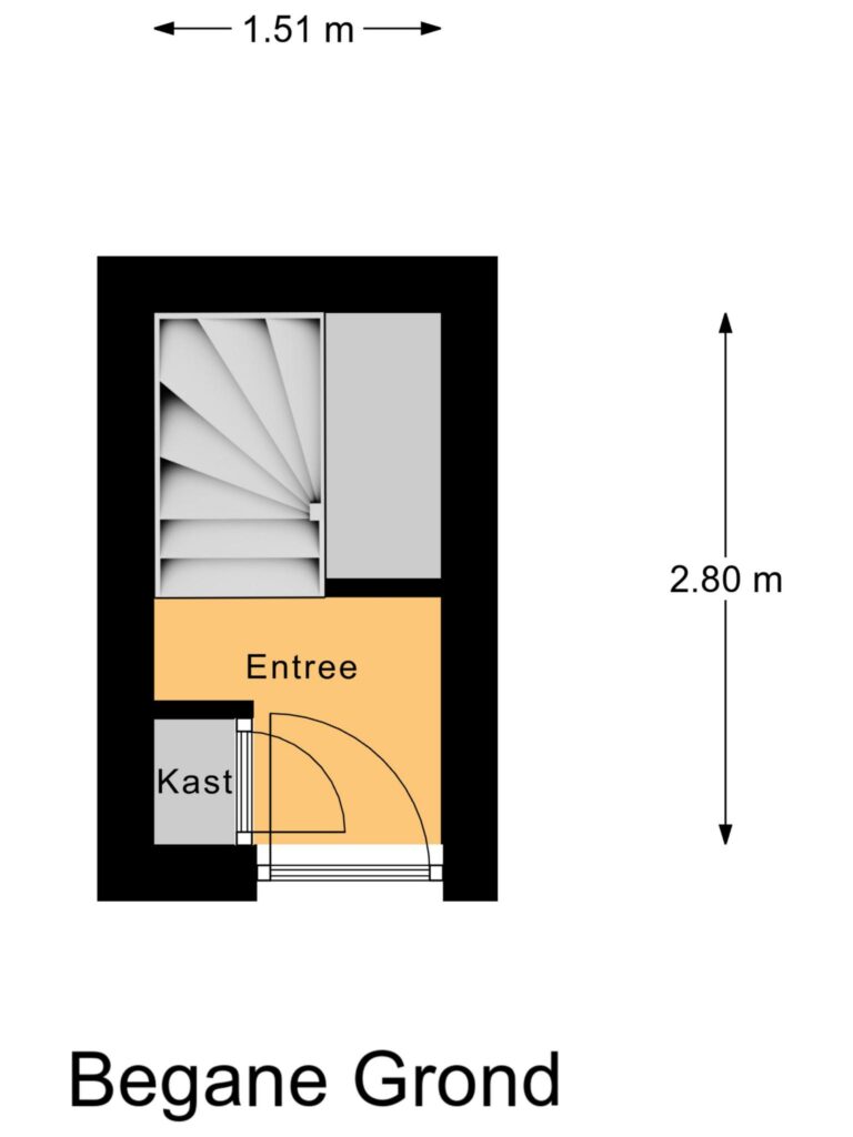 Gouda – Anna van Hensbeeksingel 277 – Plattegrond