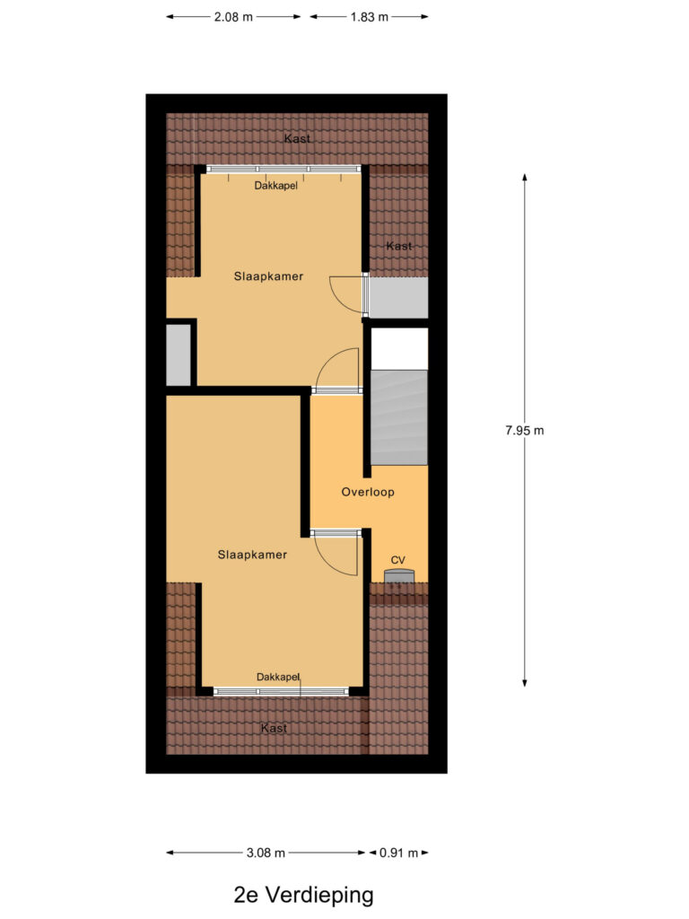 Moerkapelle – van Hogendorpstraat 11 – Plattegrond 5