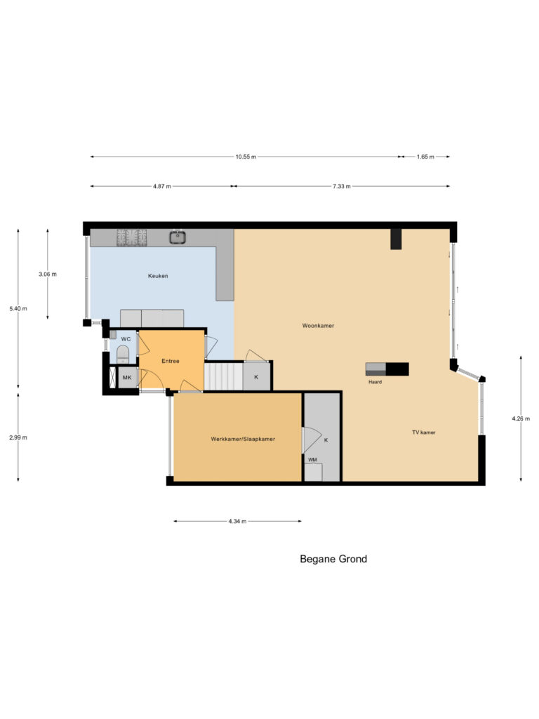 Waddinxveen – Sterrenlaan 46 – Plattegrond 2