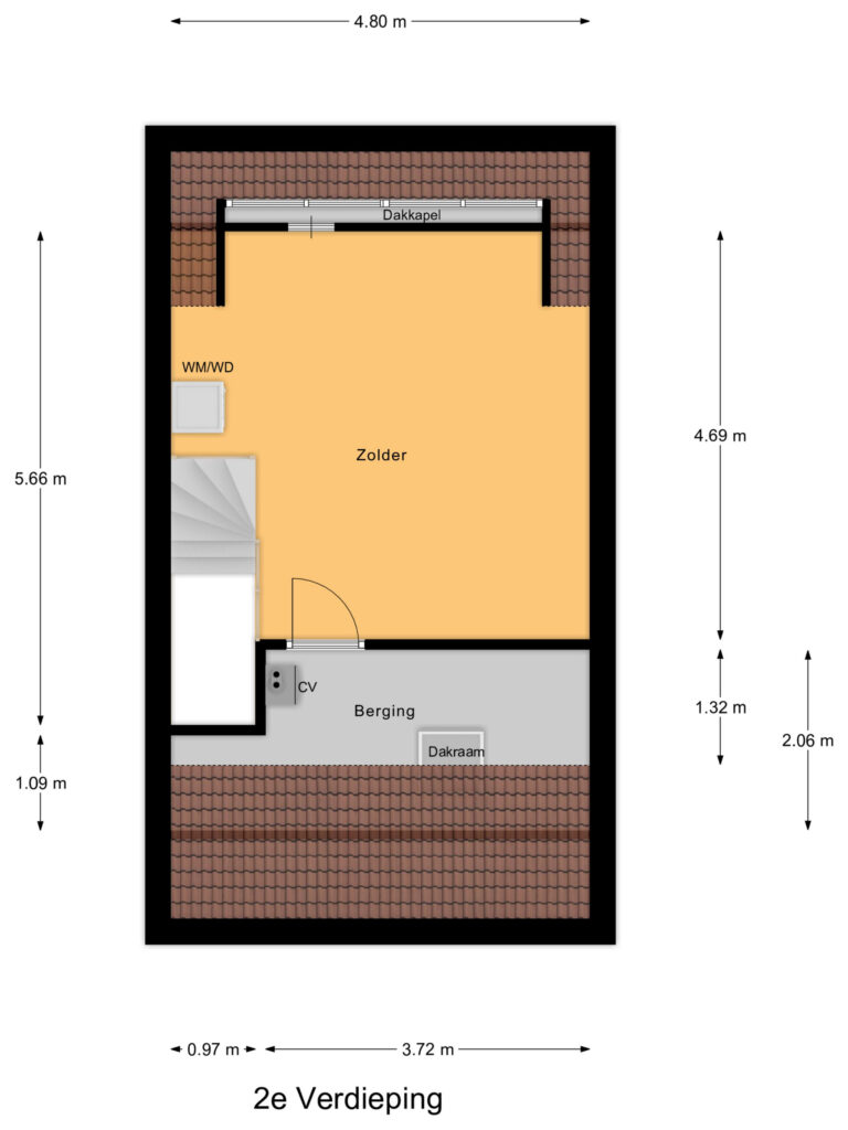 Waddinxveen – Poldermolen 3 – Plattegrond 5