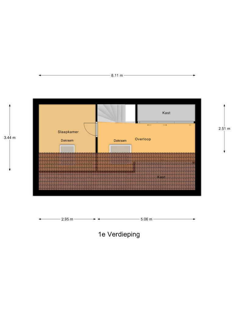 Gouda – Clementpolderstraat 5 – Plattegrond 4