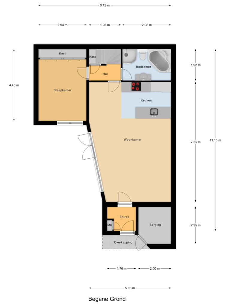 Gouda – Clementpolderstraat 5 – Plattegrond 3