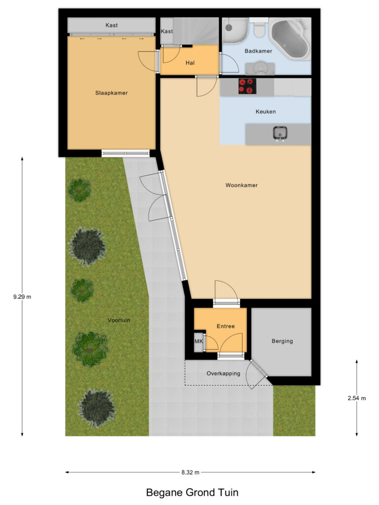 Gouda – Clementpolderstraat 5 – Plattegrond 2
