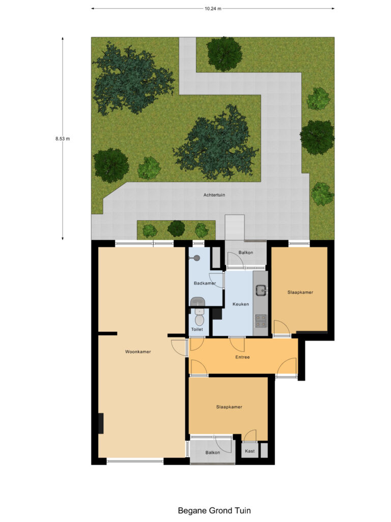 Gouda – Statensingel 49 – Plattegrond 3