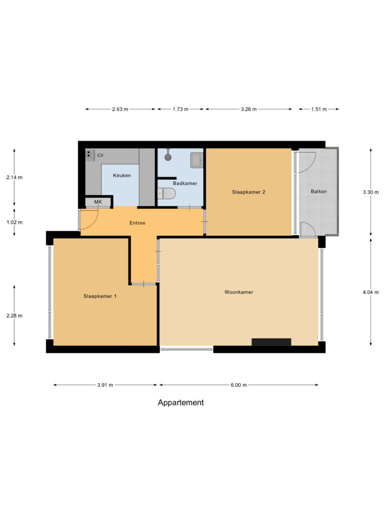 Reeuwijk – Bunchestraat 82 – Plattegrond 2