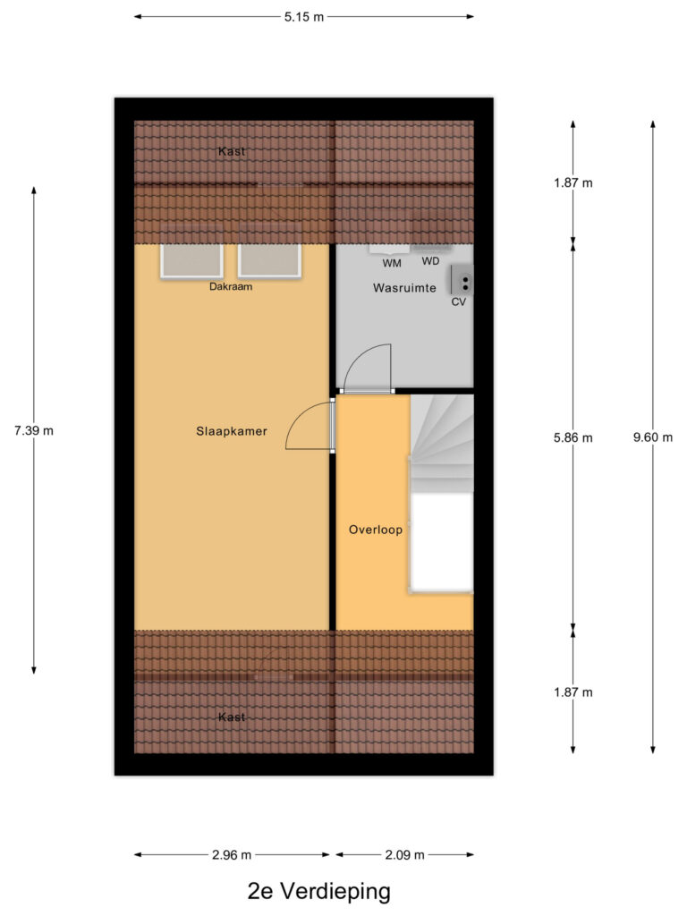 Gouda – Hooizolder 15 – Plattegrond 4