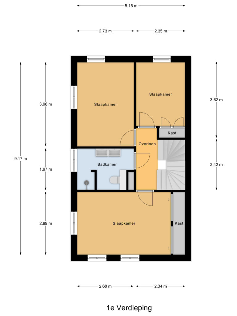 Waddinxveen – Houtstraat 11 – Plattegrond 4