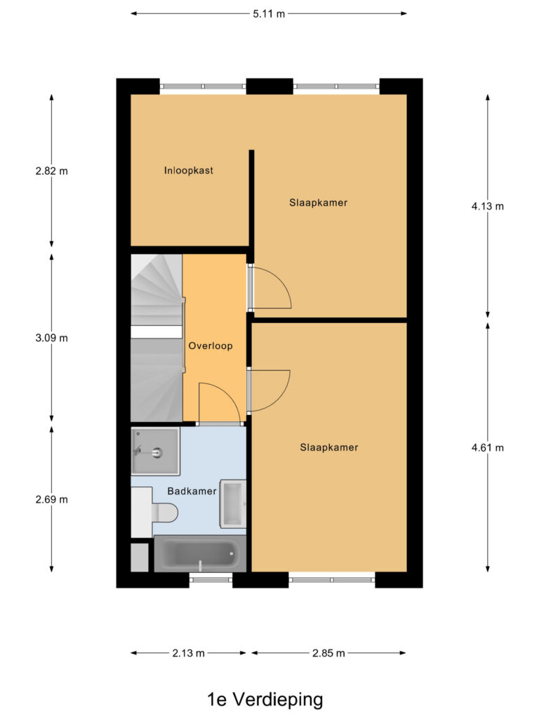 Reeuwijk – Visschouw 49 – Plattegrond 3