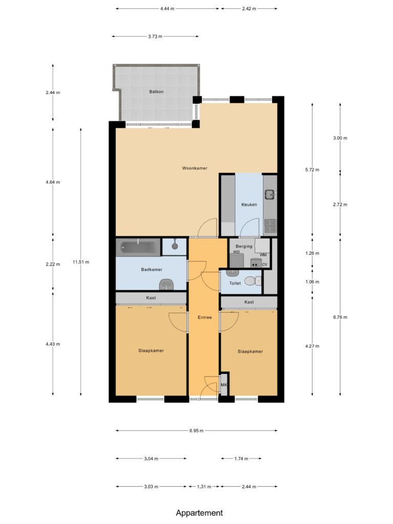 Gouda – Kandeelstraat 29 – Plattegrond 2