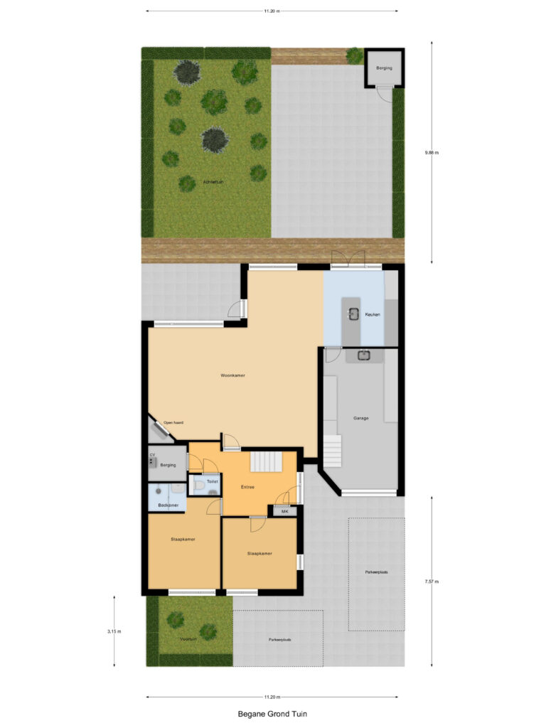 Gouda – Trilgras 18 – Plattegrond 2