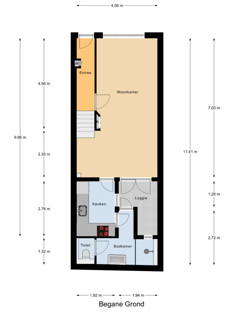 Gouda – Houtenstraat 11 – Plattegrond 2