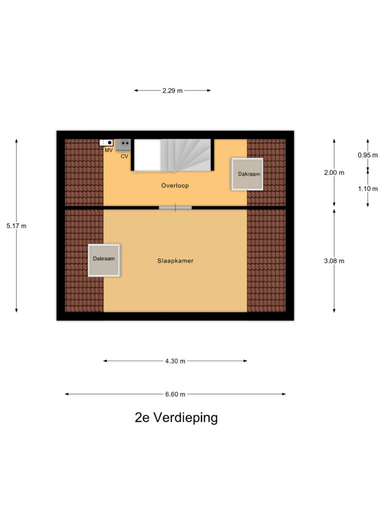 Reeuwijk – Bernadottestraat 21 – Plattegrond 4