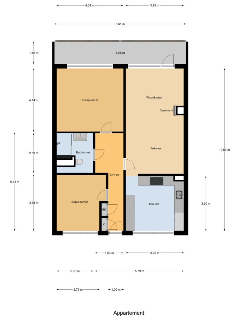 Waddinxveen – Wilgenhorst 36 – Plattegrond 2