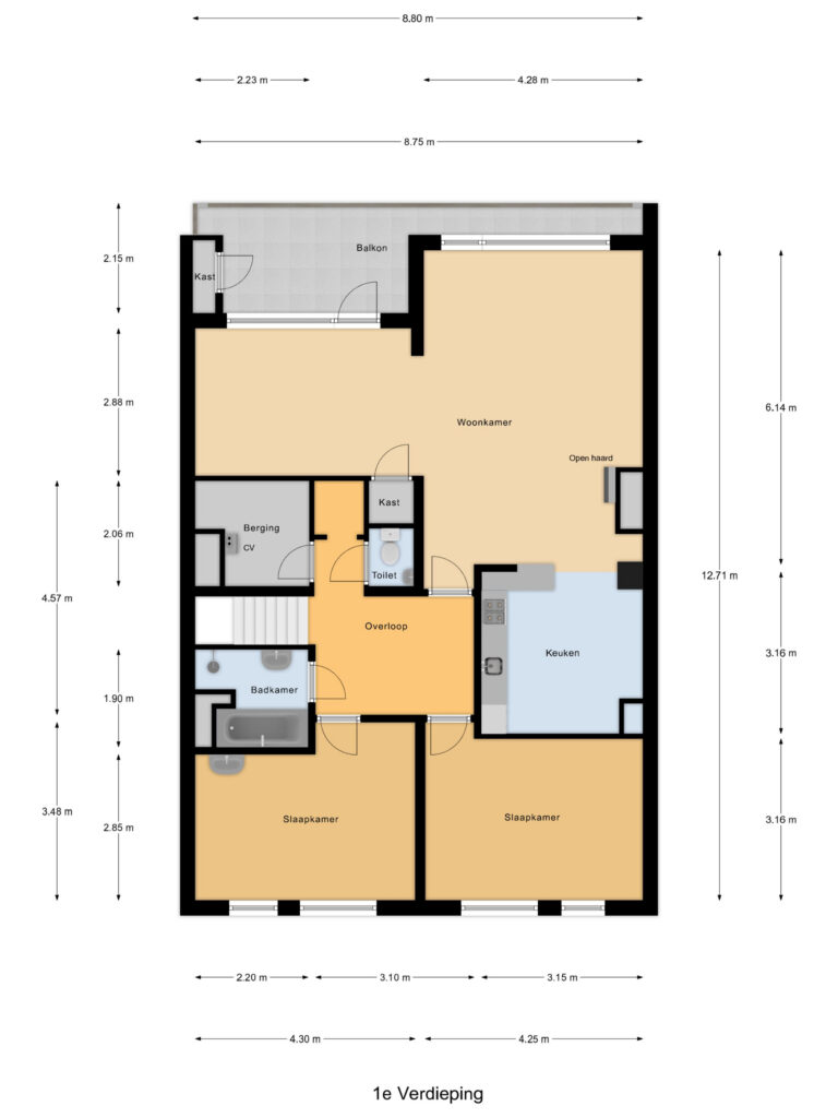 Gouda – Anna van Hensbeeksingel 189 – Plattegrond 4