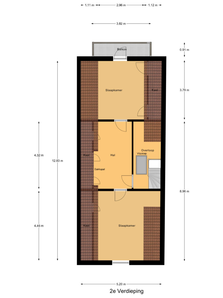 Gouda – Joubertstraat 184 – Plattegrond 5