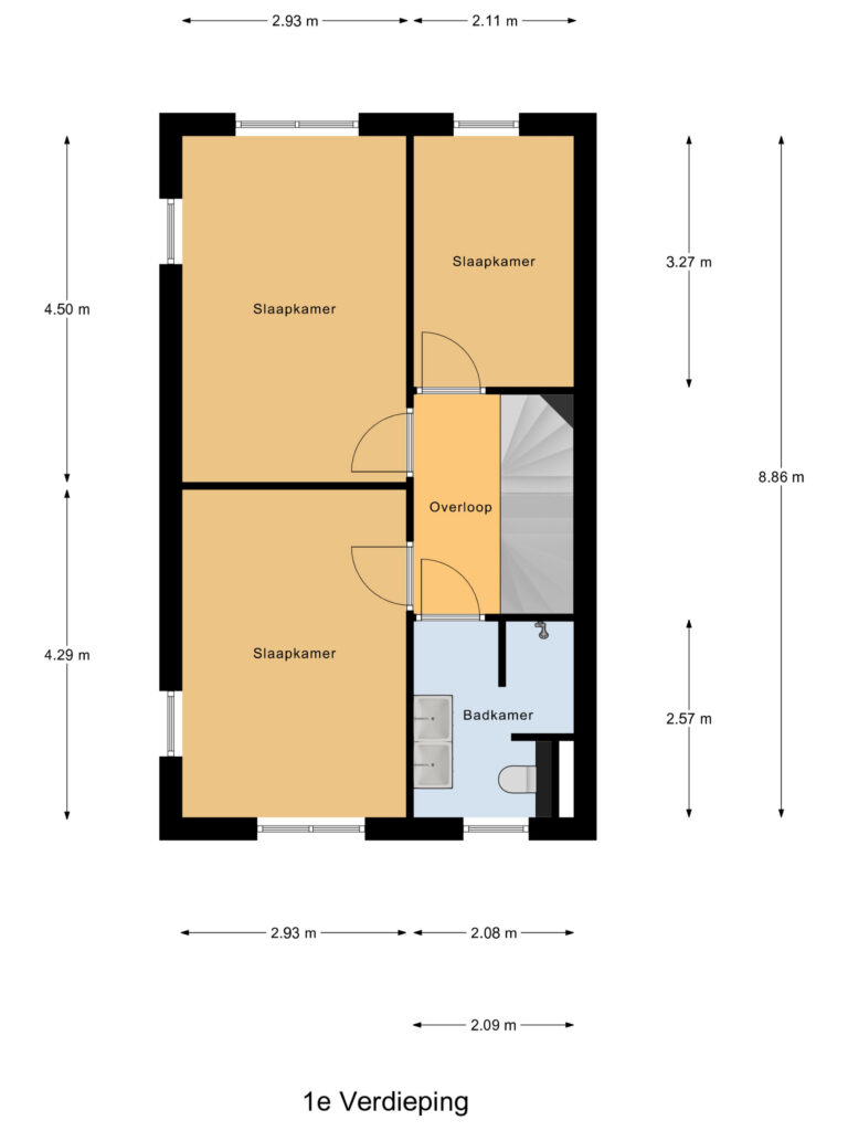 Gouda – Koningin Wilhelminaweg 190 – Plattegrond 2