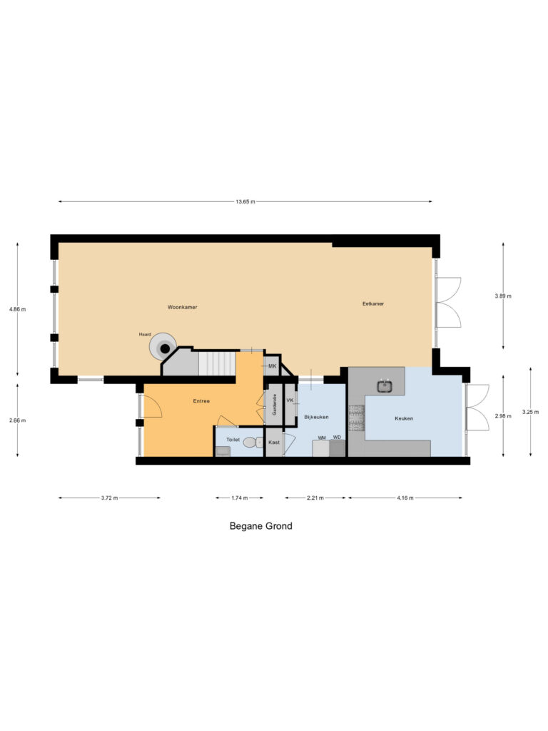 Reeuwijk – Beatrixlaan 10 – Plattegrond 3