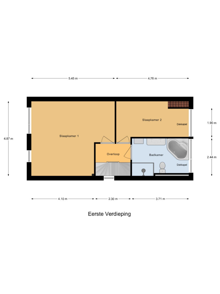 Reeuwijk – Beatrixlaan 10 – Plattegrond 2