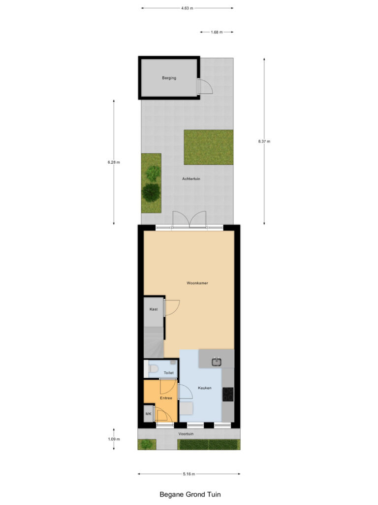 Waddinxveen – Land voor Water 48 – Plattegrond 2