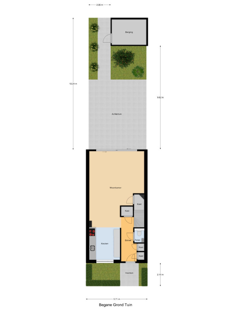 Waddinxveen – Laan van Hout 23 – Plattegrond 3