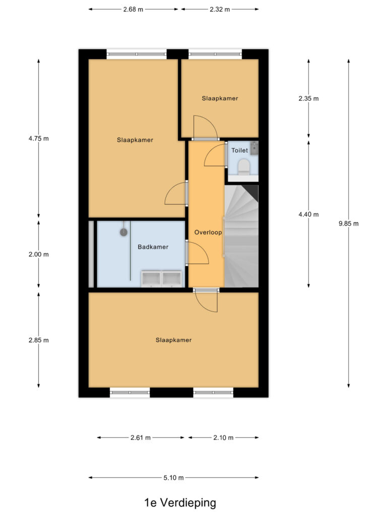 Waddinxveen – Laan van Hout 23 – Plattegrond 4