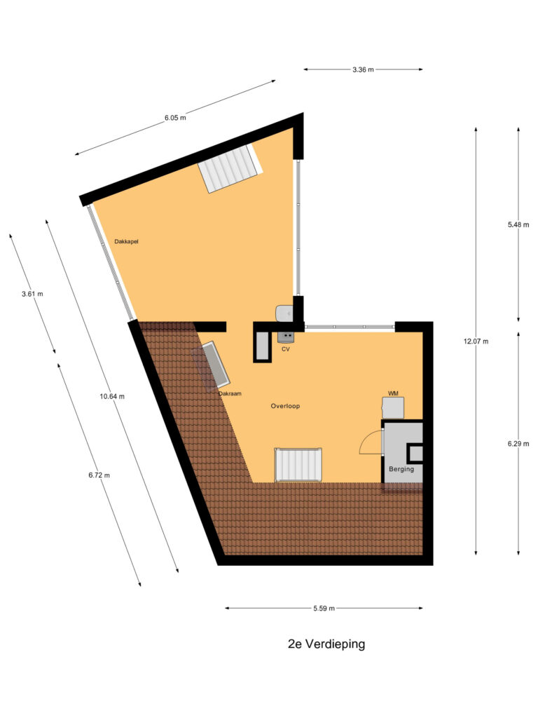 Gouda – Eerste kade 83 – Plattegrond 3