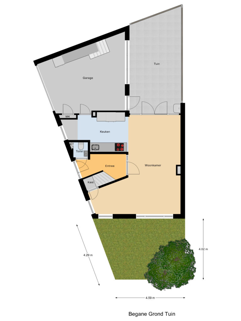 Gouda – Eerste kade 83 – Plattegrond 4