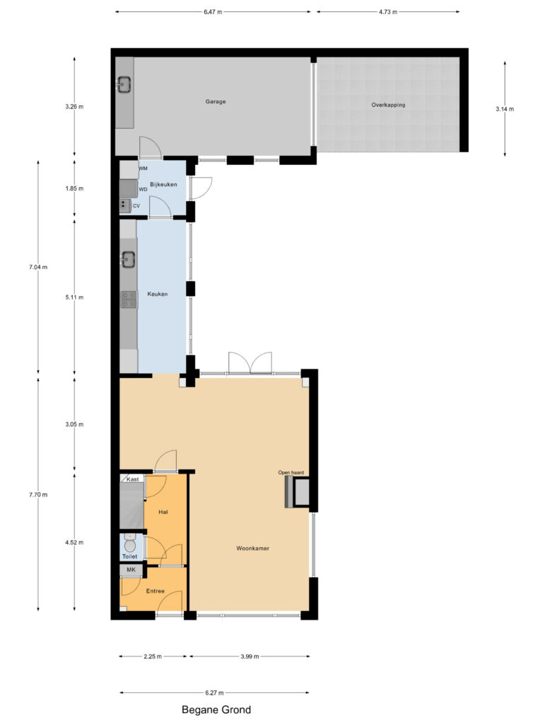 Alphen aan den Rijn – Goudenregenplantsoen 72 – Plattegrond 5