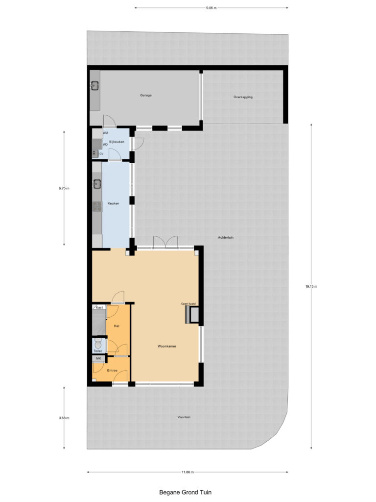Alphen aan den Rijn – Goudenregenplantsoen 72 – Plattegrond 3