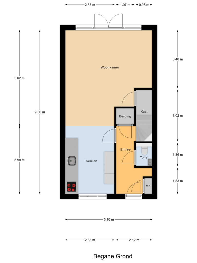 Waddinxveen – Ebbenhout 7 – Plattegrond 2
