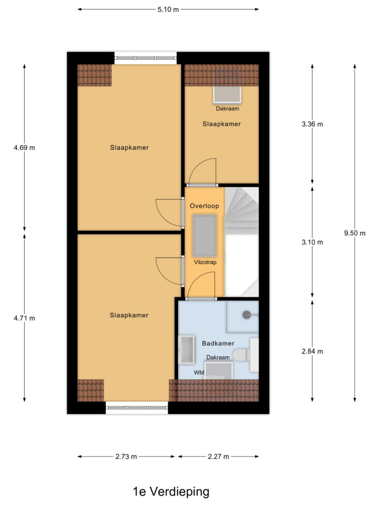 Waddinxveen – Ebbenhout 7 – Plattegrond 4