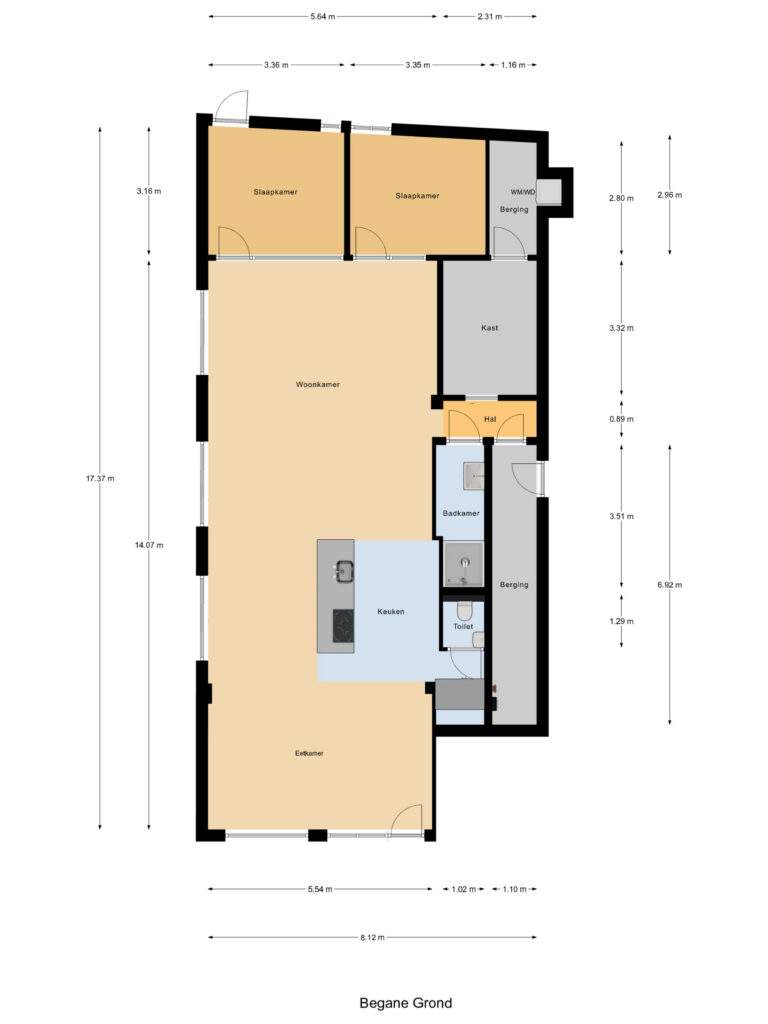 Gouda – Peperstraat 77 – Plattegrond 2