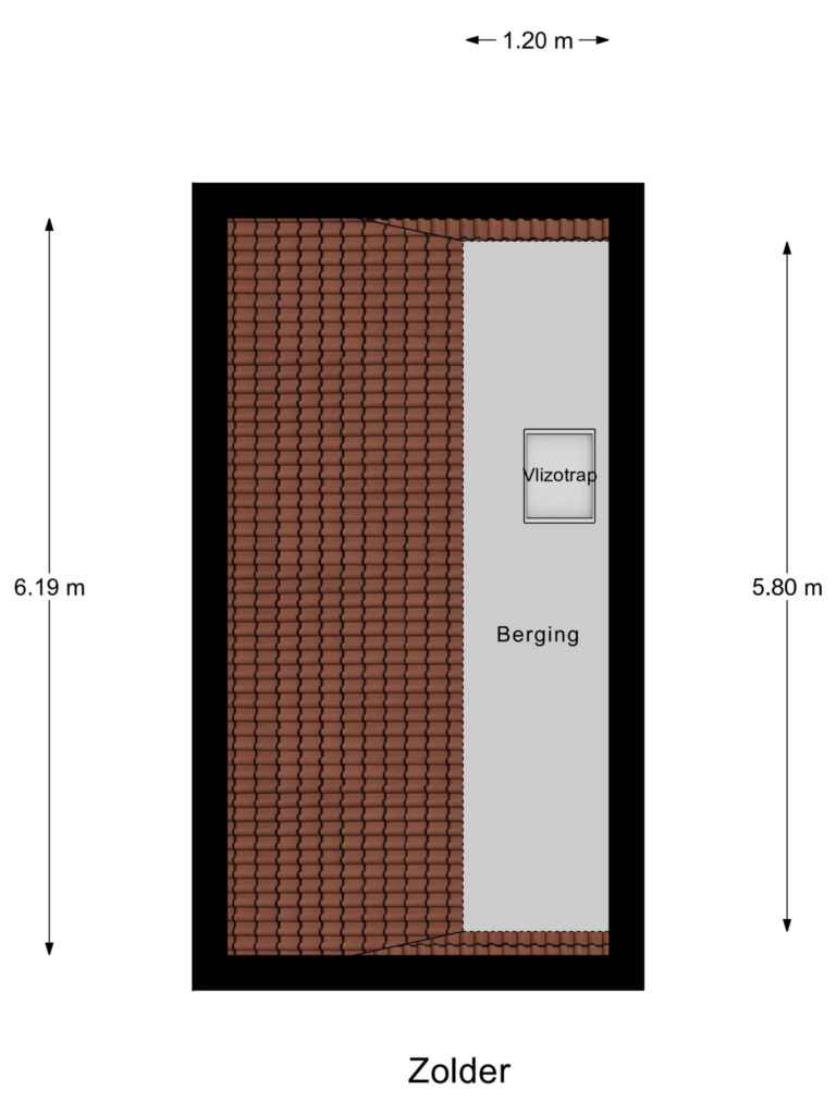 Waddinxveen – Kanaalstraat 6 – Plattegrond 2
