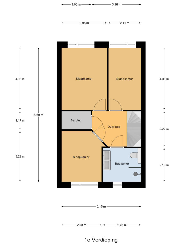 Gouda – Componistenlaan 49 – Plattegrond 4