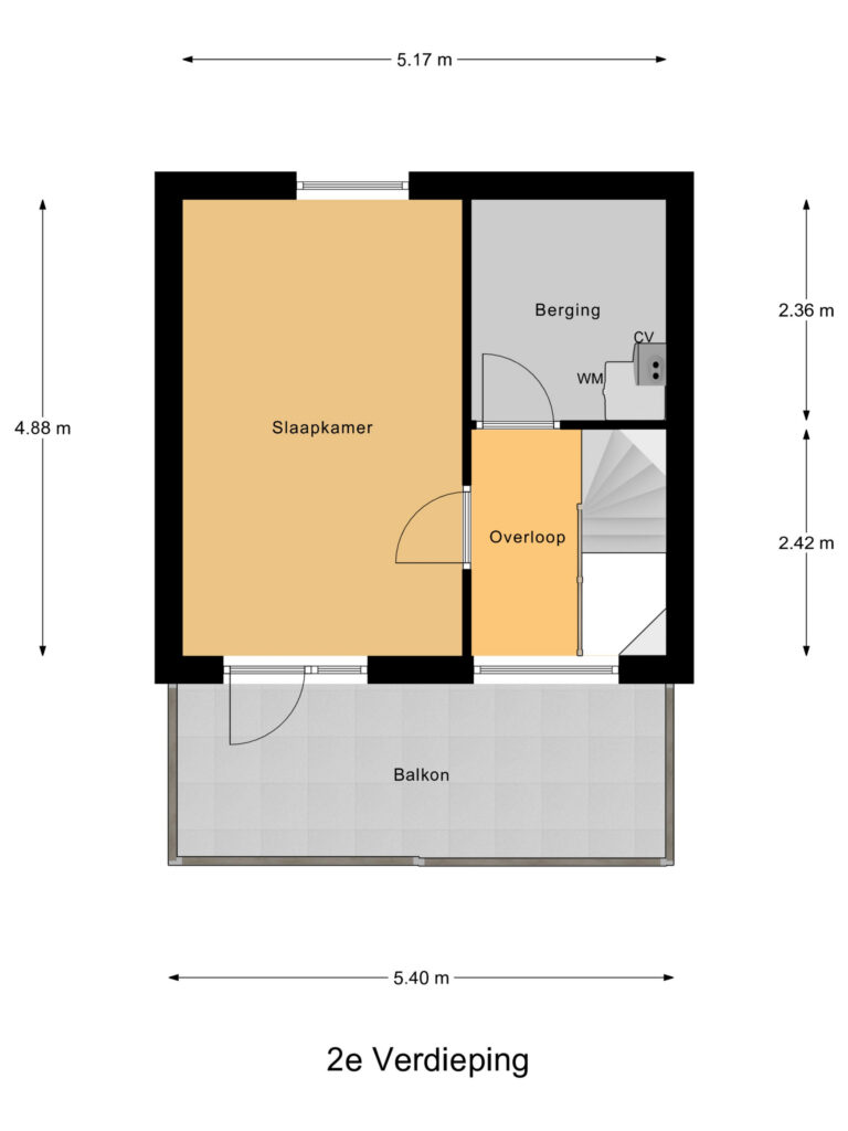 Gouda – Componistenlaan 49 – Plattegrond 3