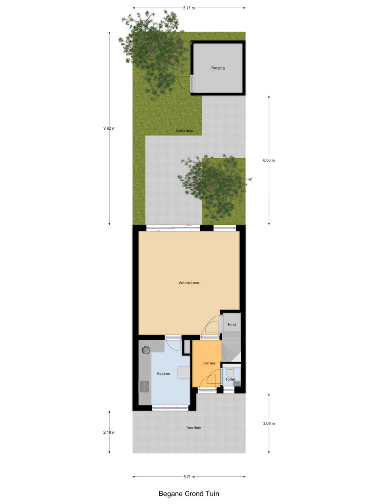 Gouda – Componistenlaan 49 – Plattegrond 2