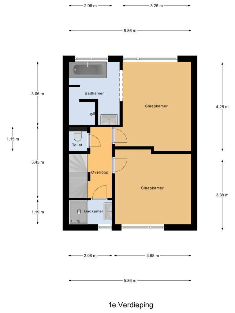 Waddinxveen – Noordeinde 67 – Plattegrond 5