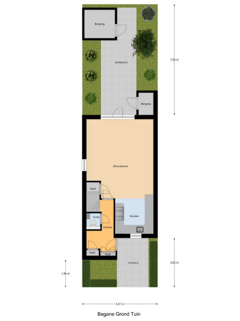 Boskoop – Voorofscheweg 220 – Plattegrond 5