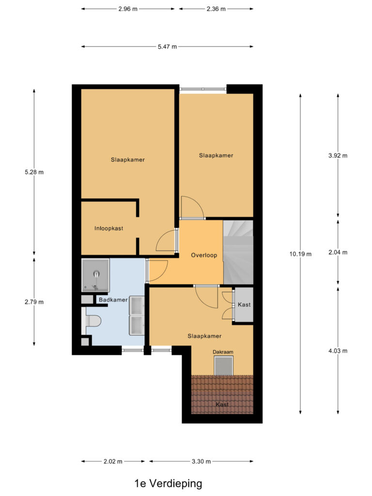 Gouda – Drossaardslag 104 – Plattegrond 7