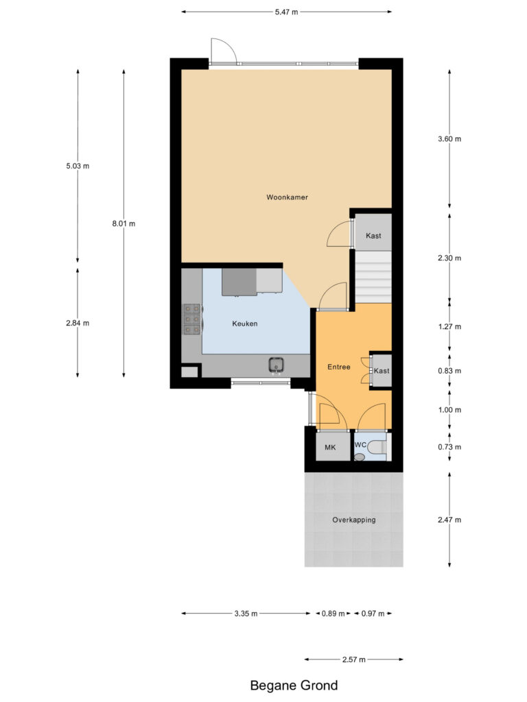 Gouda – Drossaardslag 104 – Plattegrond 4