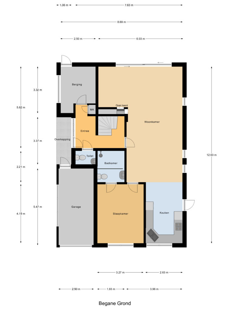 Waddinxveen – Zuringveld 10 – Plattegrond 2