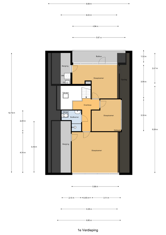 Waddinxveen – Zuringveld 10 – Plattegrond 4