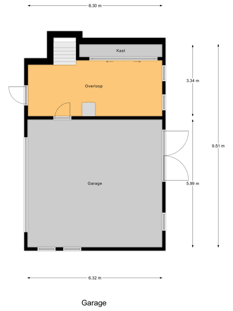 Gouda – Bodegraafsestraatweg 139 – Plattegrond 5