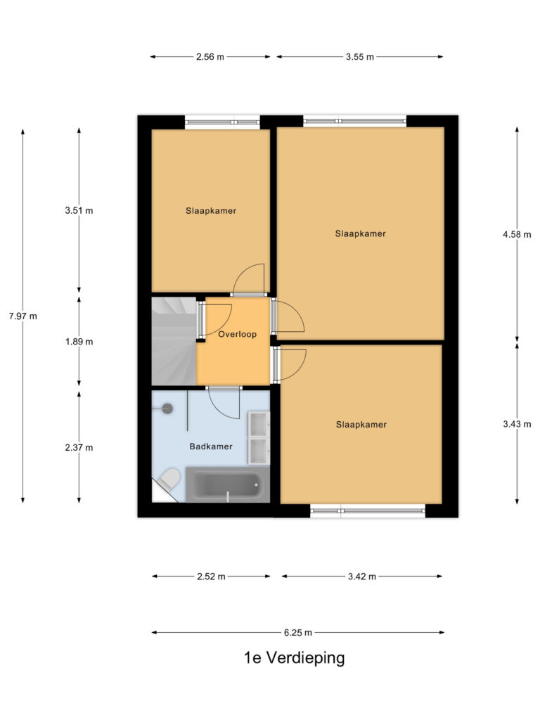 Gouda – Karel Lotsystraat 20 – Plattegrond 6