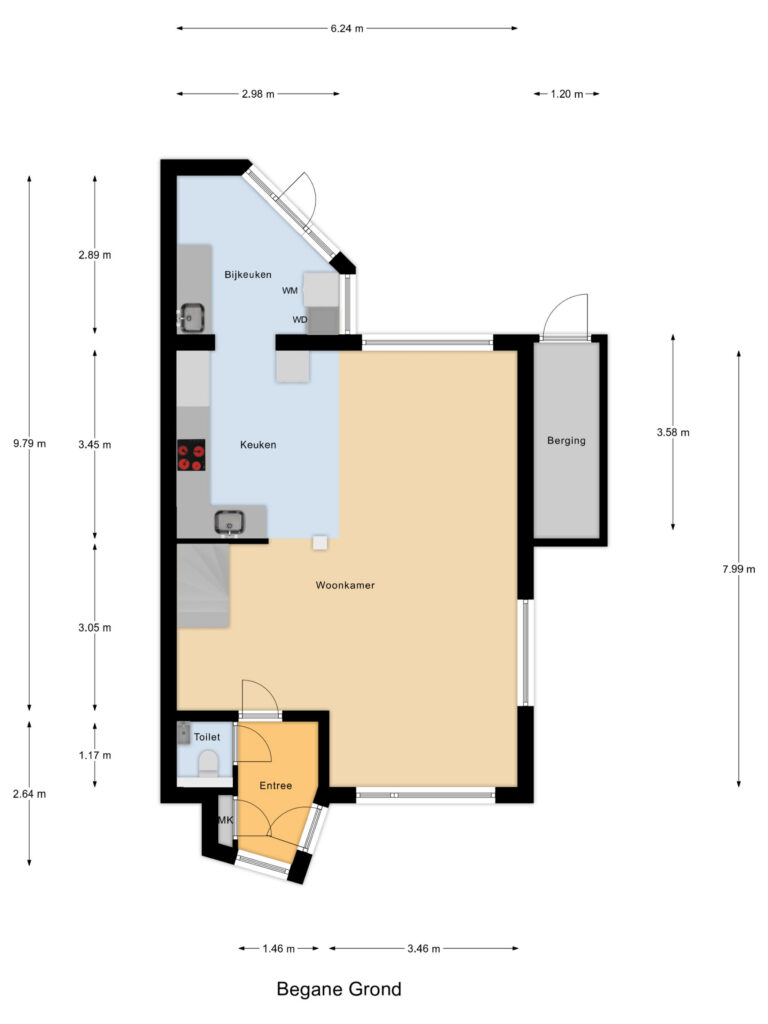 Gouda – Karel Lotsystraat 20 – Plattegrond 5