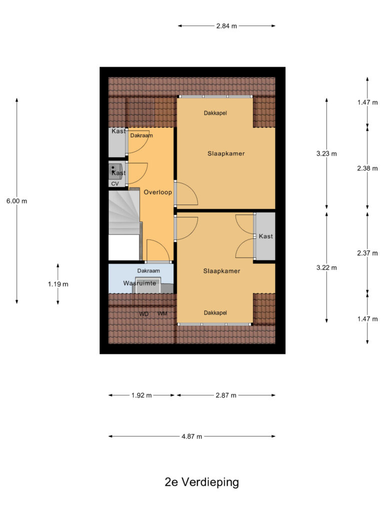 Gouda – Poldermeesterslag 68 – Plattegrond 3