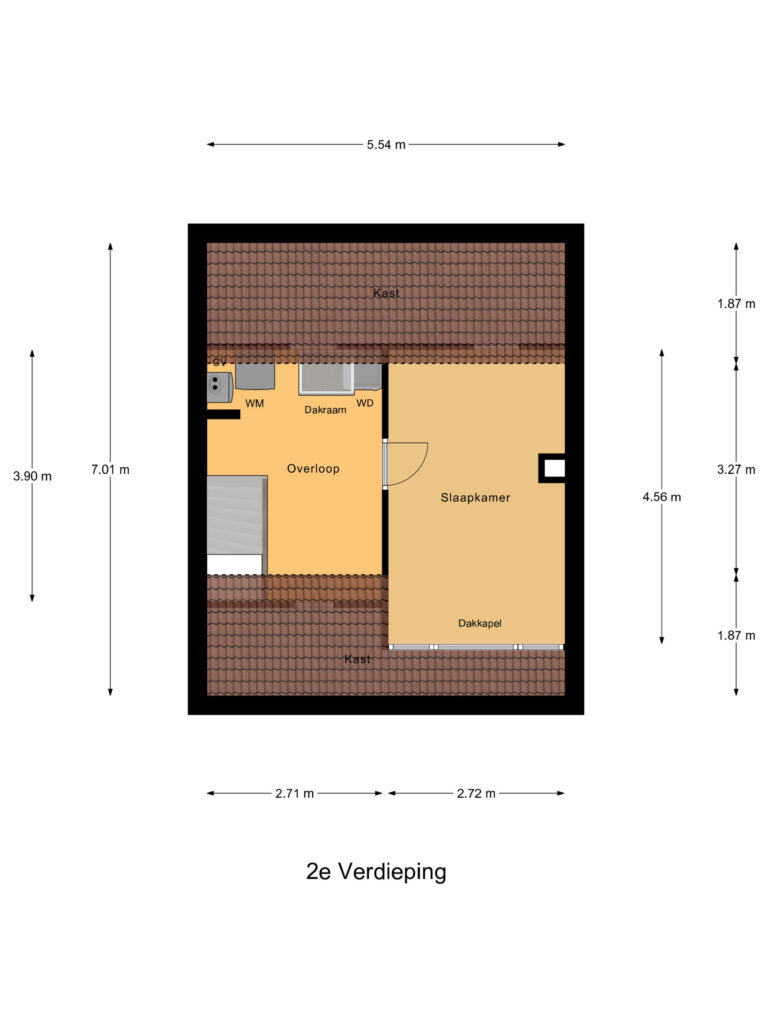 Reeuwijk – De Jongstraat 6 – Plattegrond 3