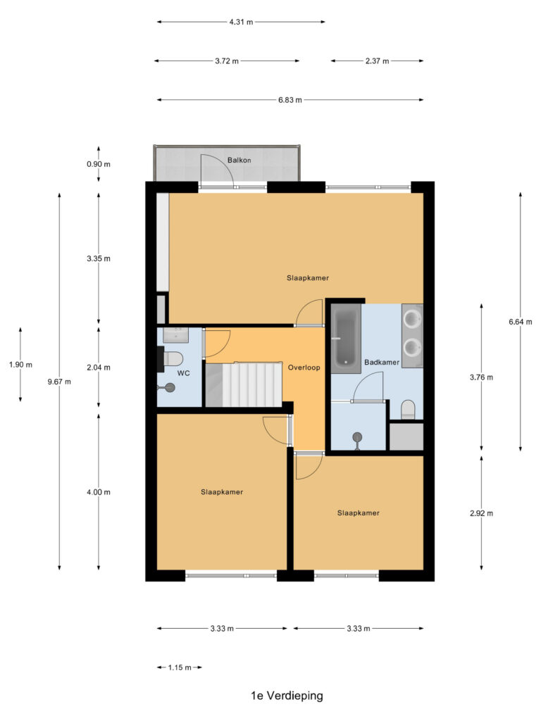 Reeuwijk – Armstronglaan 21 – Plattegrond 4