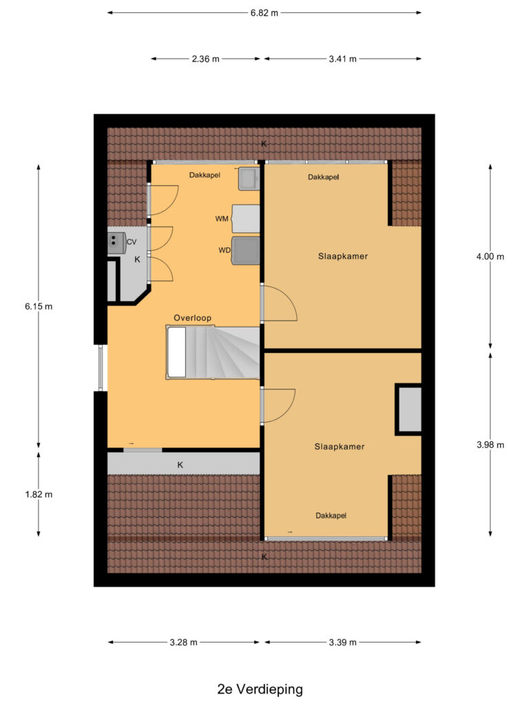 Reeuwijk – Armstronglaan 21 – Plattegrond 3